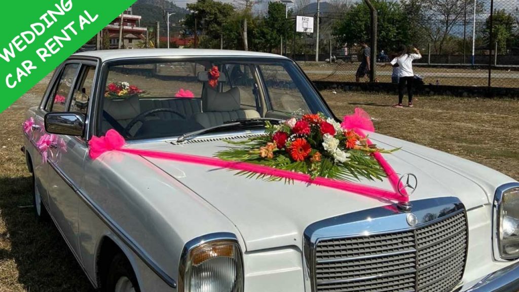 wedding car rental in kathmandu